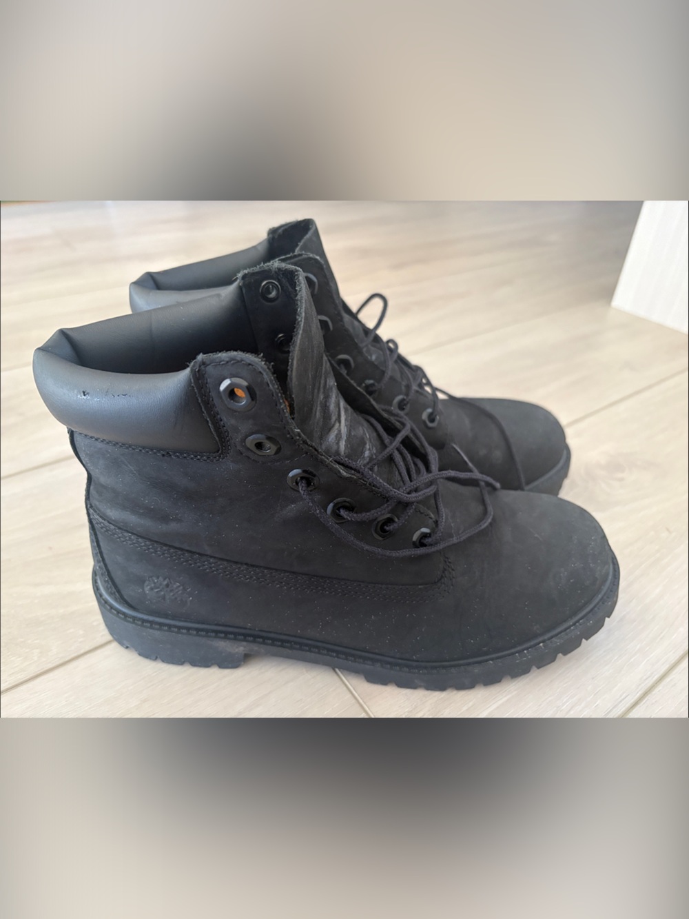 Timberland Black Men's Waterproof Lace-Up Boots
